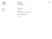Tablet Screenshot of galeriastereo.pl